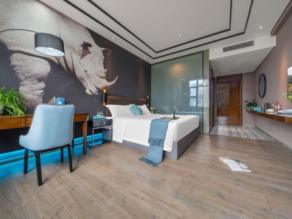 Xana Hotelle-Hotel Luzhou Baizitu Square Zewnętrze zdjęcie